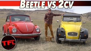 The 2CV is Far Better Than The VW Beetle In This ONE Important Way [upl. by Sik]