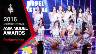 2016 Asia Model Awards IOI Performance [upl. by Eiboj]