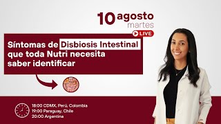 Síntomas de Disbiosis Intestinal que toda Nutri necesita saber identificar [upl. by Salem246]