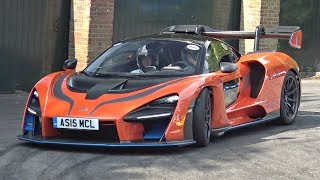 1M McLaren Senna Hypercar Exhaust Sounds  Launch Control Revs Accelerations amp More [upl. by Nylikcaj]