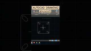 AUTOCAD DRAWING  PRACTISE DRAWING ARRAY COMMAND [upl. by Garold]