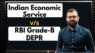 How Indian Economic Service is Different from RBI GradeB DEPR Sanat Sir  Ecoholics [upl. by Luapnoj]