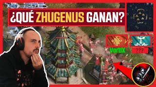 CHINOS contra MEJORES CHINOS  1v1 Gameplay AOE4 [upl. by Surat]