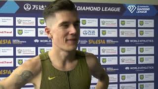 Jakob Ingebrigtsen BREAKS 3000m WORLD RECORD 71755 At The Silesia Diamond League [upl. by Ezaria]