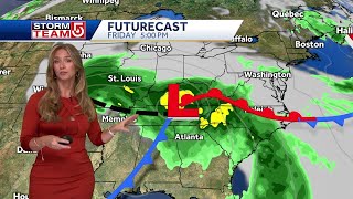 Video Storm in tropics could impact Mass weather next weekend [upl. by Electra]