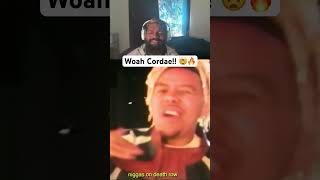 Cordae Went Crazy 🤯🔥 reaction cordae lilwayne shorts [upl. by Tletski957]