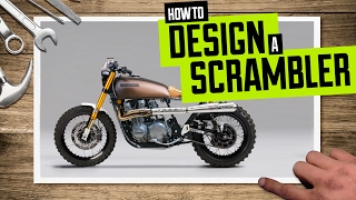 How to design a Scrambler motorcycle [upl. by Nimesay]