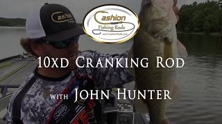 10xd Cranking Rod by Cashion Fishing Rods [upl. by Ayikat942]