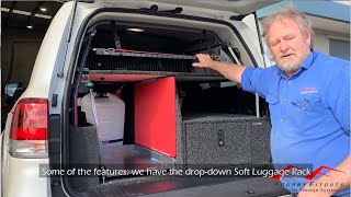 Fourby Fitouts  How the Touring Unit works  200 Series Storage Drawer System [upl. by Artinak]