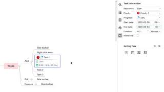 EdrawMind Tutorial  Tasks [upl. by Sand]