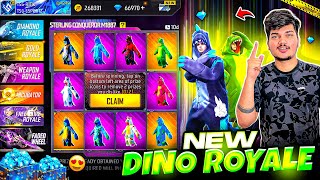 Free Fire I Got All Old To New Dino 😍In Dino Royale In 75 Diamonds💎 Garena Free Fire [upl. by Eesac]