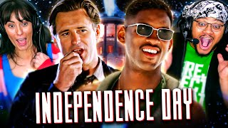 INDEPENDENCE DAY 1996 MOVIE REACTION FIRST TIME WATCHING Will Smith  Fourth Of July [upl. by Swiercz]