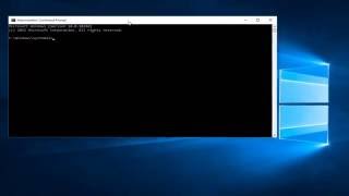 Windows 10  How To Run Command As An Administrator [upl. by Essyla]