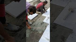 Stone fixing on floor floormarble tiles shorts [upl. by Amari]