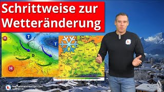 Schrittweise zur Wetteränderung erst mehr Tiefs dann Winteroptionen nächste Woche [upl. by Alan832]