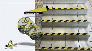 Your best defense against slippery stairs SLIP NO MORE NonSlip Tape for indoors and outdoors [upl. by Akimihs579]