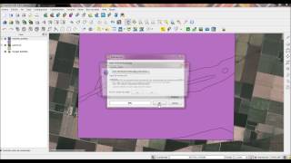 Intersección de capas vectoriales en QGis 18  Intersection of vector layers in QGis 18 [upl. by Africah]