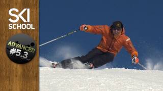 Dynamic Skiing Carve Turns  Advanced Ski Lesson 53 [upl. by Uela230]