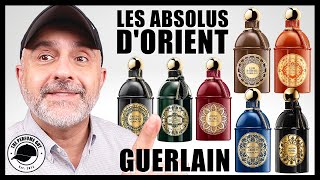 Guerlain LES ABSOLUS DORIENT Fragrances Review  Santal Royal Bois Mysterieux Oud Essentiel [upl. by Aloysius113]