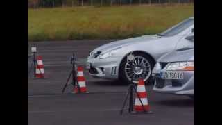 AVENGER EVO VIII vs SLK55 AMG [upl. by Millar]