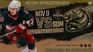 1192024 Kalkaska Battlers vs Summit City Distiller Military Night [upl. by Elahcar]