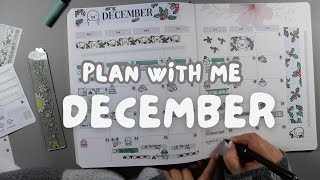 December 2024 Plan with Me ft The Coffee Monsterz Co monthly kit  EC 8x10 Hourly Softbound [upl. by Eve]