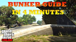 Everything you need to know about Bunker in 4 minutes  GTA 5 Online [upl. by Levesque142]