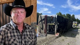 John Michael Montgomerys Son Gives Update On Fathers Condition After Awful Tour Bus Accident [upl. by Anegroeg]