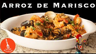 Arroz de Marisco  Portuguese seafood rice [upl. by Aerdnuahs361]