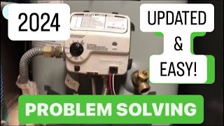 Richmond or rheem water heater pilot light troubleshooting [upl. by Buckley]