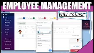 Completely build Employee Management System with NET 8 Blazor Wasm amp API  CRUD Print PDF etc [upl. by Gifford]