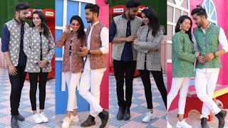 Hand block printed cotton reversible quilted couples jackets  Order by whatsapp 8875877278 [upl. by Anaeda587]