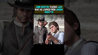 John Marston teaches Jack Marston reddeadredemption johnmarston rdr2 [upl. by Aehsal154]