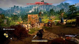 Assassins Creed Odyssey Farm of Tripodiskos gameplay [upl. by Gerlac13]