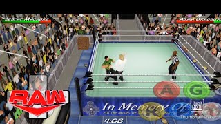 Lest At Macabre vs Adam Bradbury one on one match  wwe wr3d one on one match [upl. by Eshman]