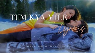 Tum Kya Mile Lyrics quotRocky Aur Rani Kii Prem Kahaaniquot Arijit Ranveer Shreya Alia Amitabh [upl. by Ainnet]