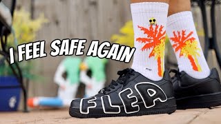 Air Force 1 Low X CPFM Premium Black on foot review [upl. by Glaudia]