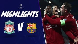 Reds complete miracle comeback against Barca Liverpool 40 Barcelona  Champions League [upl. by Allistir551]