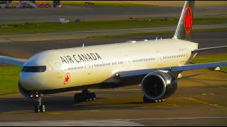 Plane Spotting at London Heathrow Airport Sunset Departures RW27R [upl. by Dnalyr117]