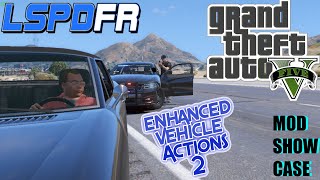 LSPDFR mod showcase  Enhanced vehicle actions 2  Grand Theft Auto 5 [upl. by Alonso]