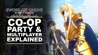 SWORD ART ONLINE Alicization Lycoris – Battle Gameplay Trailer [upl. by Jasun]