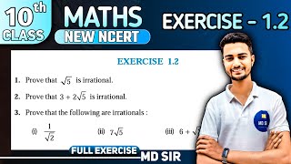 Class 10 Maths Chapter 1  Real Numbers  Exercise 12  Md Sir [upl. by Granthem]