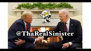 Trump amp biden call for quotsmooth transitionquot at the whitehouse parody VIDEO tharealsinister [upl. by Arvy]