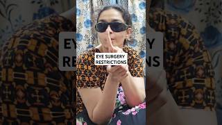 Life after eye surgery eyecare laser care vision yt ytshortsindia ytshorts [upl. by Aehsat]