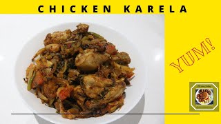 How to Cook  Chicken Karela No Bitterness Super Tasty Air Fryer Recipe [upl. by Nnasus755]