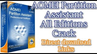 AOMEI Partition Assistant Crack  Install Tutorial  Free  2023 [upl. by Leunad]