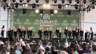 The Academy Irish Dance Company Level 2 Dublin Irish Festival 2024 [upl. by Eicyaj]