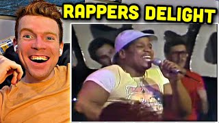 FIRST TIME HEARING The Sugarhill Gang  Rappers Delight Official Video REACTION [upl. by Neely69]