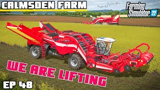 BIG TURNOUT LETS GET LIFTING  Calmsden Farm  Farming Simulator 22  Episode 48 [upl. by Small]