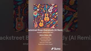 Backstreet BoysEverybodyAI Remix [upl. by Eceinal]